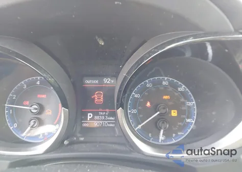 2014 Toyota Corolla S Plus z USA, uszkodzony, nr VIN 2T1BURHE5EC067546